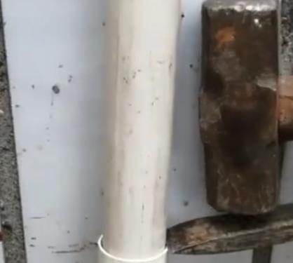 pvc管中間斷了拼接視頻分享，這個(gè)思路還是比較實(shí)用的！